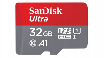 SANDISK 32 ГБ micro SD HC Class 10 ULTRA 120 МБ/с A1