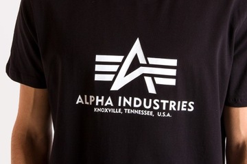 Футболка Alpha Industries Basic черная, L