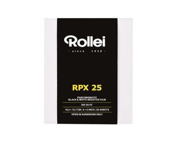 Пленка Rollei RPX 25 4x5