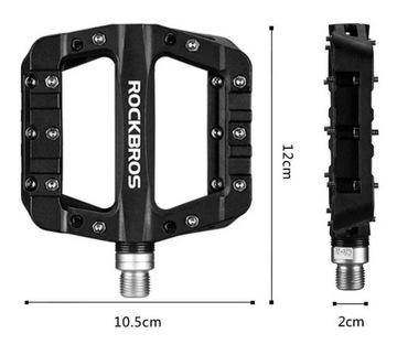КОМПЛЕКТ ВЕЛОСИПЕДНЫХ ПЕДАЛЕЙ ROCKBROS ИЗ НЕЙЛОНА ВЕЛОСИПЕДНЫЕ ПЕДАЛИ
