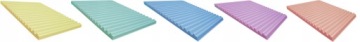 Базовый поролоновый матрас Fashex, массажный COMFORT волна 140х200, различная жесткость