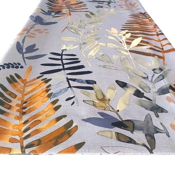 Салфетка SOFT GREY с РАСТИТЕЛЬНЫМ МОТИВОМ, настольная дорожка 50х50