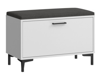 ОБУВНИК С МЯГКИМ СИДЕНЬЕМ, БЕЛЫЙ COMO1K