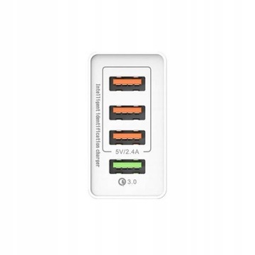 СЕТЕВОЕ ЗАРЯДНОЕ УСТРОЙСТВО 3А+2,4А 4XUSB QC 3.0