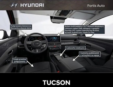 Hyundai Tucson IV 2026 Hyundai Tucson Hyundai Tucson 1.6 T-GDI 150KM 6MT Smart LED Od reki, zdjęcie 17