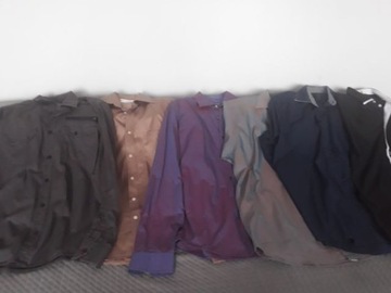 ансамбль рубашек и брюк рубашки р.L брюки р.32