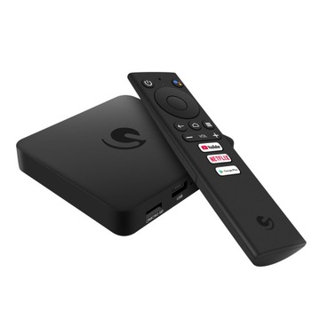 EMATIC 4K ULTRA HD ANDROID TV BOX NETFLIX GOOGLE