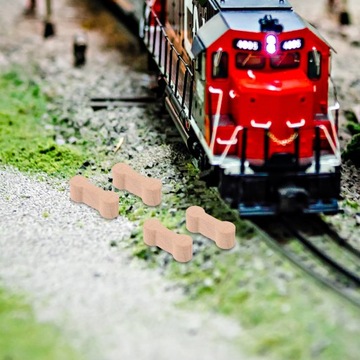 Drewniane elementy torów kolejowych Akcesoria do torów kolejowych