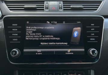 Skoda Superb III Kombi Facelifting 2.0 TDI SCR 150KM 2022 Skoda Superb podgrz. fotele, FV23, GPS, Tempomat, Virtual, Indukcyjna lado, zdjęcie 33