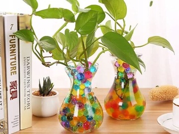 Цветные шарики из водного геля для цветов, гидрогелевый картридж для пистолетов, 20 000 зл.