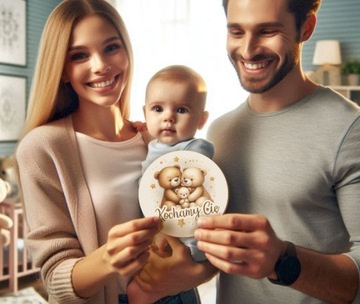 Karty do zdjęć z imieniem TABLICZKI pierwszy rok życia miesiące na prezent