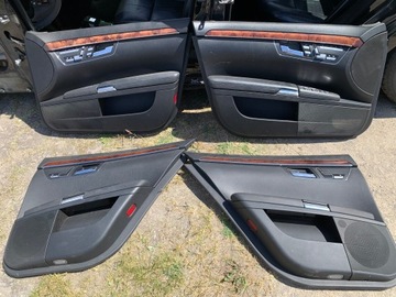 MERCEDES S TŘÍDA 221 W221 SEDADLA POHOVKA BOKY