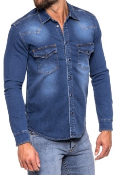 ДЖИНСОВАЯ РУБАШКА МУЖСКАЯ - STANLEY JEANS No3 - M