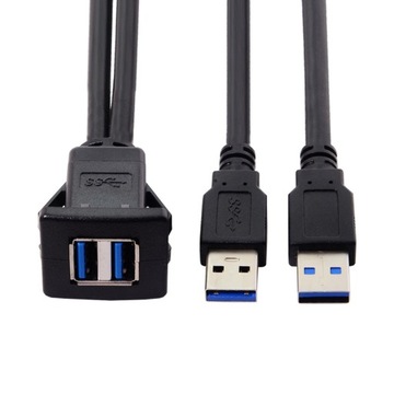 Samochód zatrzask Port USB do montażu AUX przedł