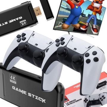 KONSOLA DO TELEWIZORA PRO EMULATOR KULTOWE GRY 20000 GIER HDMI + 2 PADY