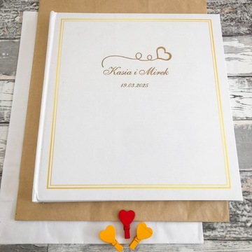 Выдвижной альбом на 100 фотографий 15х23 Классический белый, бордовый, темно-синий