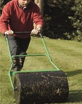 САДОВЫЙ КАТОК ДЛЯ ТРАВЫ, ГАЗОНА, ПОЧВЫ, ЗЕМЛИ, СТАЛЬНОЙ ВАЛОК 50 см