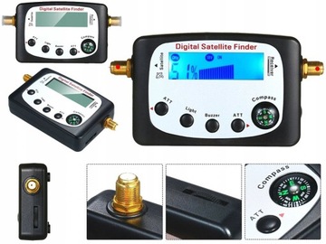 Цифровой измеритель сигнала SAT, поиск сигнала Satlink SF9505B LINBOX