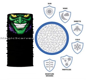 Многофункциональная шарф -бандана -бандана -tanio!