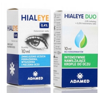Hialeye Duo + Hialeye krople do oczu 0,4%