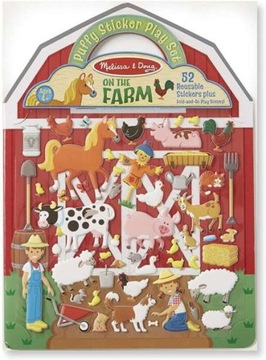 Naklejki Wielkokrotnego Użytku Melissa and Doug 4+