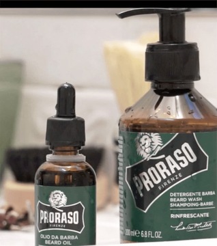 PRORASO Освежающий шампунь для бороды EUKALIPTUS 200мл