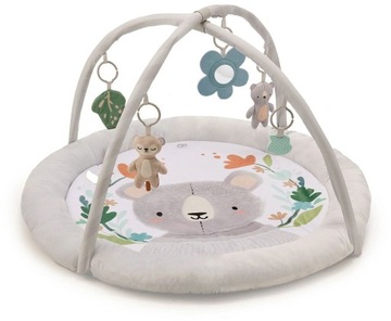 Kinderkraft COZYPLAY - miękka mata edukacyjna z zabawkami