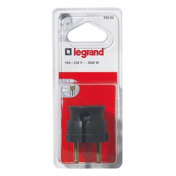 Legrand LEG93984 Wtyczka sieciowa francuska, typ E, 16 A