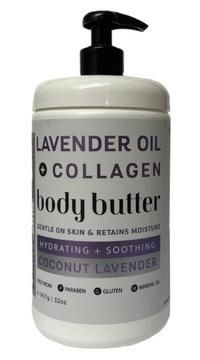 SPA COSMETICS_Lavender Collagen Body Butter_1000ml