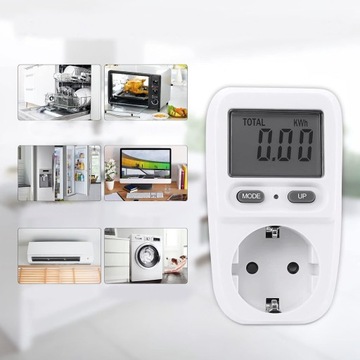 ВАТ МЕТР СЧЕТЧИК ЭЛЕКТРОЭНЕРГИИ СТОИМОСТЬ ЭНЕРГИИ ЖК-дисплей кВтч