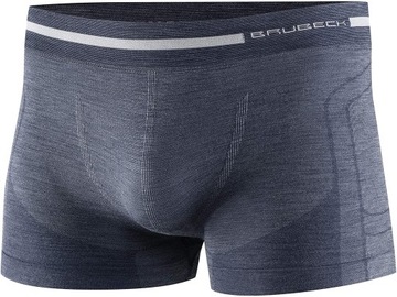 BOKSERKI MĘSKIE BRUBECK MERINO WOOL COMFORT BX10430 | S
