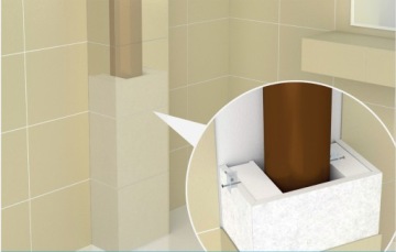 Подвесной потолок KNAUF U 100 с крышкой для труб 2 мб