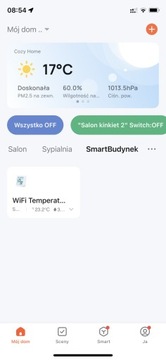 Czujnik TEMPERATURY I WILGOTNOŚCI WIFI TUYA HIGRO