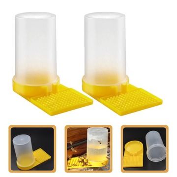 4 SZTUK PODAJNIK DO PSZCZÓŁ ULA WEJŚCIE DO KARMIENIA WODĄ