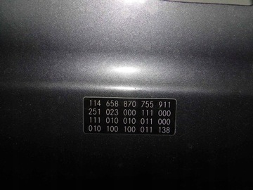 MERCEDES R KLASA W251 251 LIFT MASKA POKRYWA