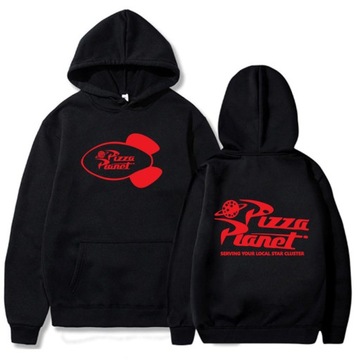 męska bluza Pizza Planet bluzy z nadrukiem obsługu