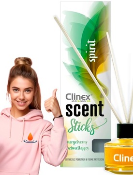 CLINEX SCENT STICKS SPIRIT odświezacz powietrza