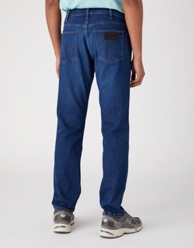 Męskie spodnie jeansowe proste Wrangler GREENSBORO W36 L34