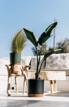 КРЫШКА ДЛЯ ЦВЕТОЧНОГО ВАЗОНА TUBO PM С ПОДСТАВКОЙ ECO DPOD150 Белый