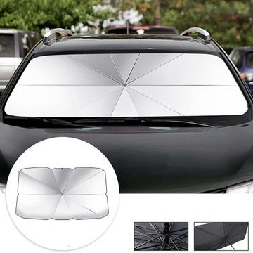 БОЛЬШОЙ СОЛНЦЕЗАЩИТНЫЙ КОЗЕРОК ДЛЯ ВЕТРОВОГО СТЕКЛА АВТОМОБИЛЯ, УФ-ЗАЩИТА