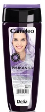 DELIA CAMELEO Płukanka do włosów FIOLETOWA 200 ml