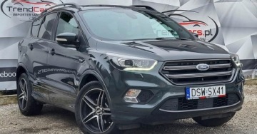 Ford Kuga II SUV Facelifting 1.5 EcoBoost 150KM 2017 Ford Kuga 1.5 150 KM ST Line full opcja zarejestrowana bezwypadkowa Gwaran, zdjęcie 12