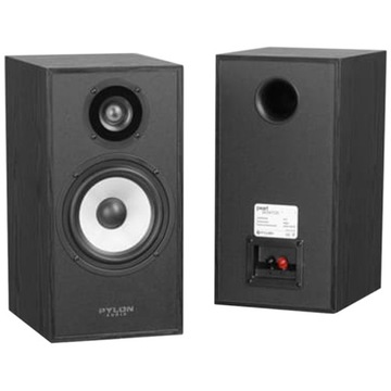 PYLON AUDIO PEARL MONITOR KOLUMNY GŁOŚNIKI PODSTAWKOWE PARA CZARNE