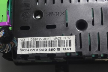 BUDÍKY SKODA FABIA I 1.4