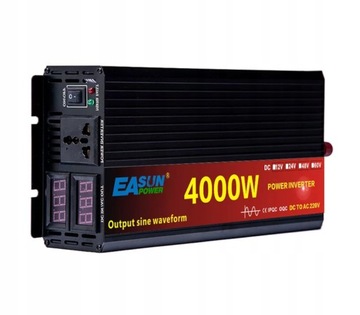 Przetwornica napięcia samochodowa SINUS 4000W 12V