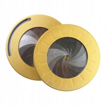 Алюминиевый круглый шаблон геометрического рисунка