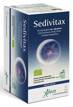 Aboca SEDIVITAX herbata eks ZASYPIANIE USPOKOJENIE