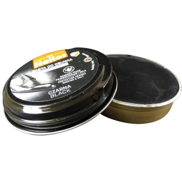 Pasta do butów czarna 40 ml