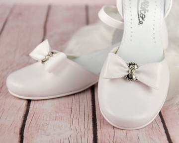 Торжественные туфли для девочек KBD-674 розовые - 38 - длина обуви 25,2 см