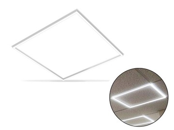 Panel Podtynkowy Natynkowy LED 2w1 Ramka 60x60 40W 4000K Lampa Kaseton